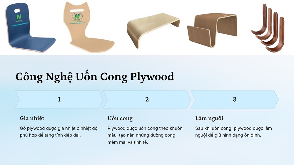 Uốn cong gỗ plywood