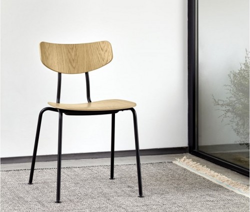 Vẻ đẹp tinh tế, thanh lịch của mẫu ghế ván ép uốn cong phủ veneer