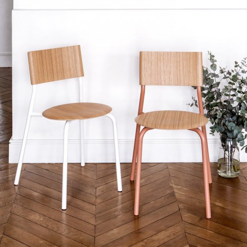 Thiết kế ghế lưng rời gỗ ván ép uốn cong kiểu dáng đơn giản nhưng độc đáo, sáng tạo