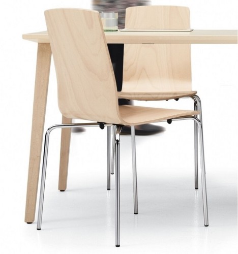 Bộ sưu tập các cách ứng dụng và biến tấu của ghế trên cùng một thiết kế lưng ghế gỗ uốn cong