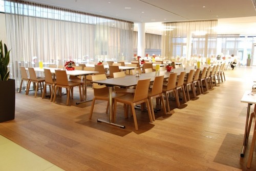 Ghế gỗ uốn cong phủ laminate đẹp sang trọng, sáng bừng không gian nội thất