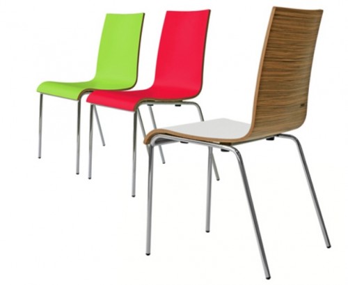 Thoả sức sáng tạo trên cùng một thiết kế lưng ghế gỗ uốn cong