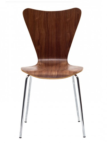 Mẫu ghế gỗ uốn cong với thiết kế đơn giản mà thanh lịch