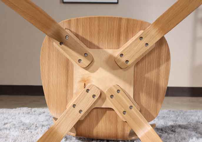 ghế gỗ plywood uốn cong dán veneer (4)