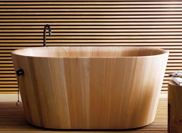 thùng tắm gỗ cao cấp