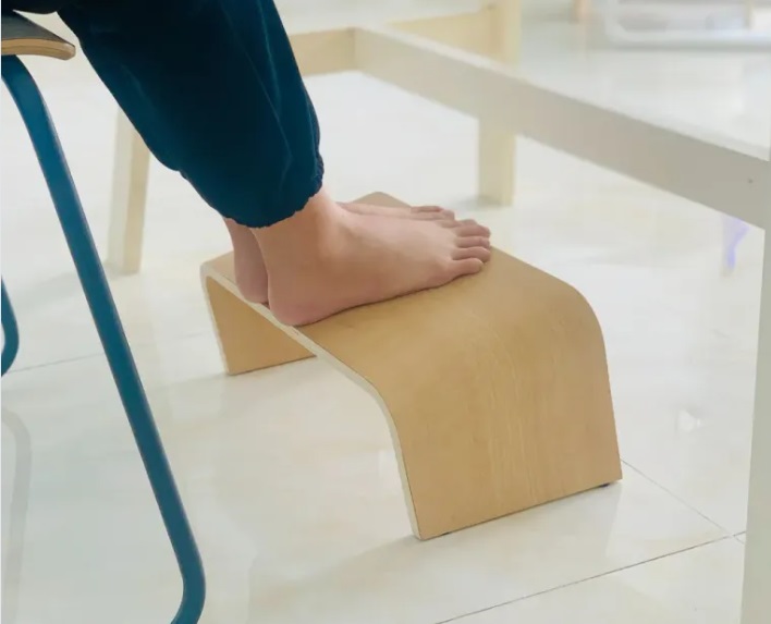 ghế ngồi thiền ván ép uốn cong gỗ plywood
