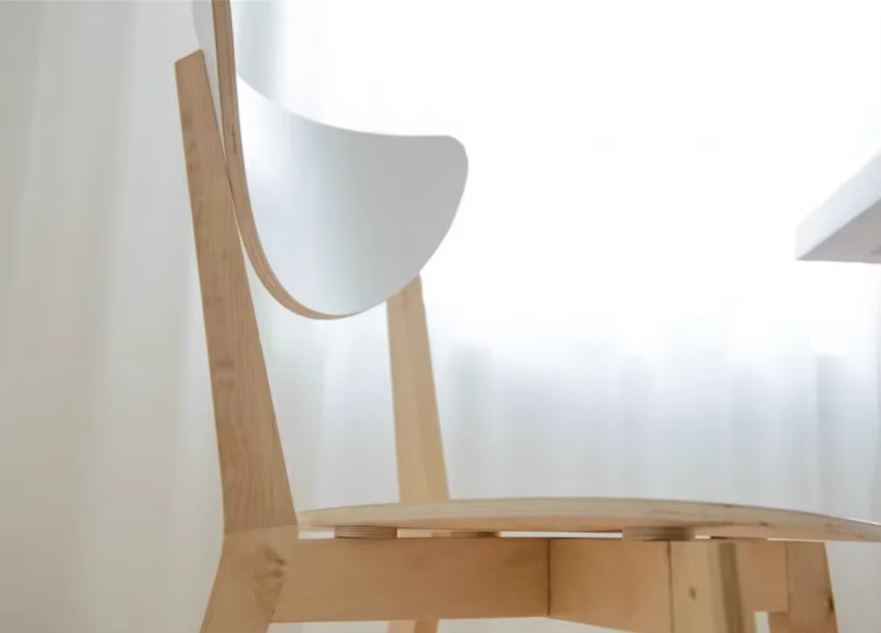 ghế ván ép dán laminate