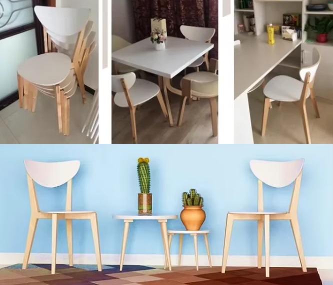 ghế uốn cong gỗ ván ép