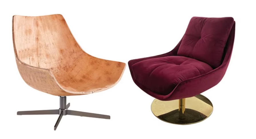 ghế thư giãn gỗ uốn cong