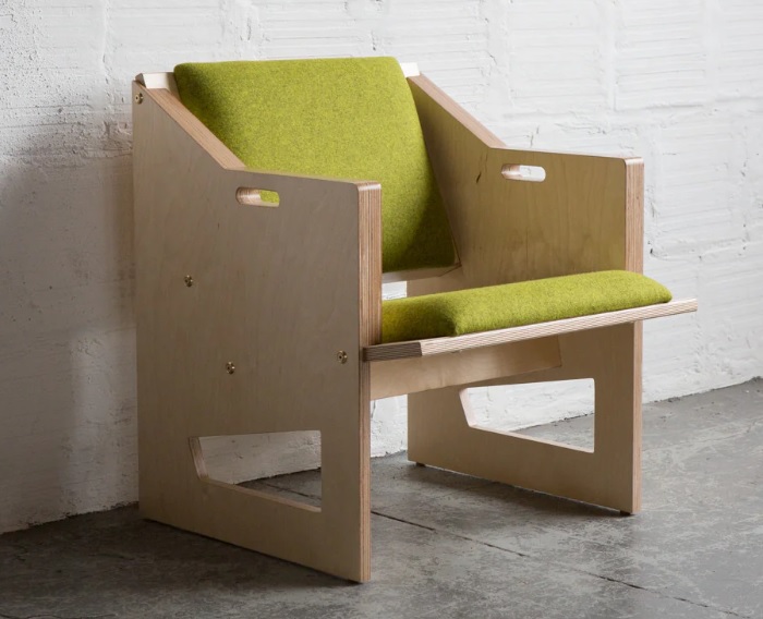 ghế thư giãn gỗ plywood